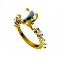 Exclusive Jewelry 3D Design Of Wedding Ring