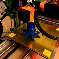 Spider movable - print in one peace