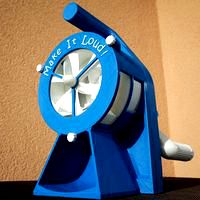 Air Raid Siren - hand crank version