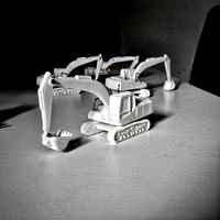 Easy to print Generic Excavator (esc: 1:100)