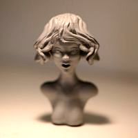 Gaze sculpture