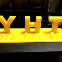 "YHT Rule" for teaching of FDM 3D printer