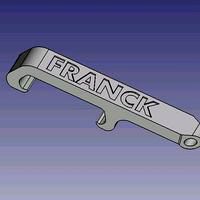 FRANCK pocket bottle opener