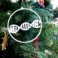 DNA christmas ball