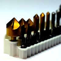 Bit holder (pegboard or wall mounted)