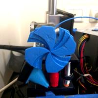 Printrbot Simple Metal "Triple Windmill" Feedwheel