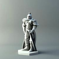 Human warrior 2 - D&amp;D miniature