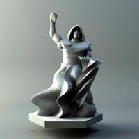 Elven mage 2 - D&amp;D miniature