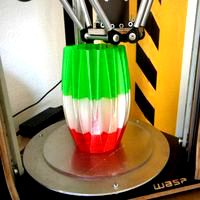 One simple and nice spyralized vase