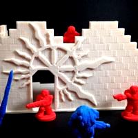 Cosmopolis Ruins Preview (18mm scale)