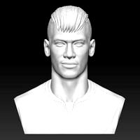 NEYMAR JR BUST 3D PRINT READY
