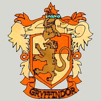 Harry Potter - Necklace / Gryfondor Pendant