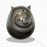 Mike Wazoski key ring