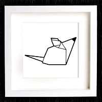 Customizable Origami Mouse