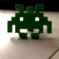 Space Invader coat rack