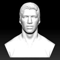 LUIS SUAREZ BUST 3D PRINT READY