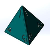 4 sided dice