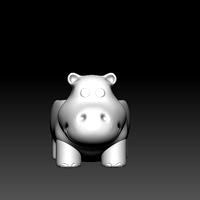 Hippo planter