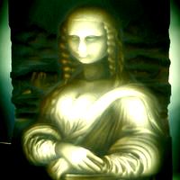 mona lisa LITHOPHANE