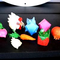 Slime Rancher Hen Hen, Chickadoo, Carrot, Cuberry, Heartbeet, Pogofruit, Plorts