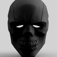 Black Mask Helmet