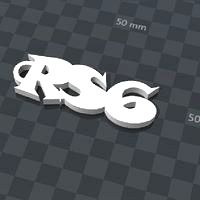 customizable keyring RS6