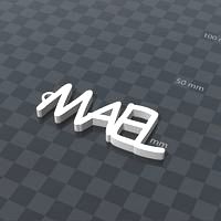 MAEL PERSONALIZABLE KEYCHAIN