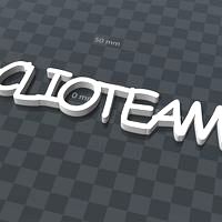 CLIOTEAM PERSONALISABLE KEYCHAIN