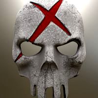 Red X Mask Batman