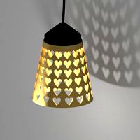 Lampshade for electric suspension