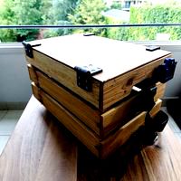 Hinge for my wooden box Ikea