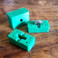Bearing block diameter 28mm x 8mm. hole 10mm