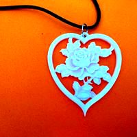 Rose pendant