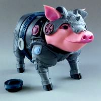 Sir Pigglesby (a most noble piggy bank)