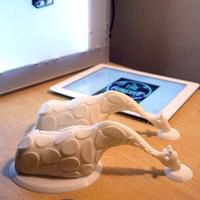 Giraffe Themed Tablet Holder (iPad)
