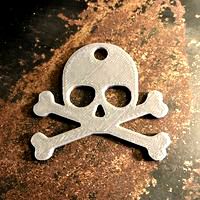 Skull keychain