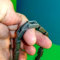 Chain bracelet. Bangle