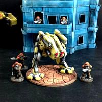 Faust Heavy Combat Drone (15mm scale)