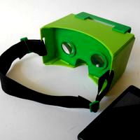 3D printed Google Cardboard kit
