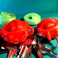 gyroscopic keyring with Thingummies