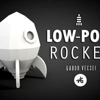 Low-Poly Rocket