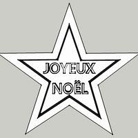 Cookie Cutter - Star "Merry Christmas"