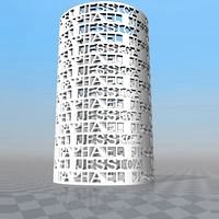 MARJORIE E LUIS PERSONALIZABLE PENCIL HOLDER