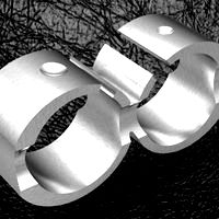Ultra modern two-finger strap