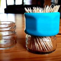 Ring for small glass jar