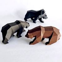 Low Poly California Grizzly and New California Republic
