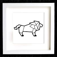 Customizable Origami Lion