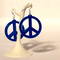 Earrings peace &amp; love