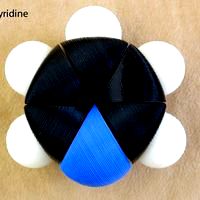 Space-filling molecular models: Aromatic expansion set