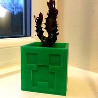 Minecraft Creeper Planter / Pot